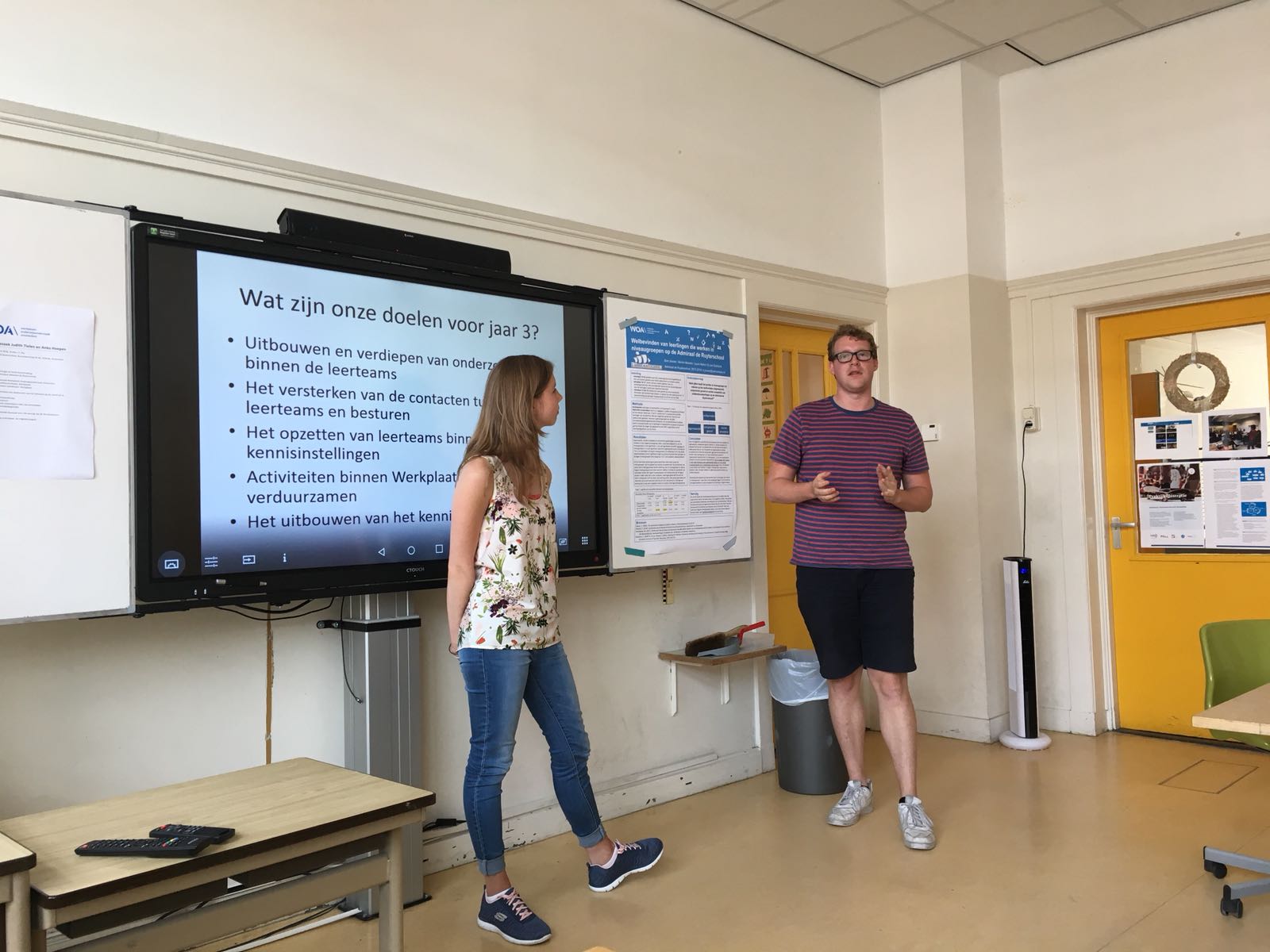 Bezoek aan WOA Admiraal de Ruyterschool